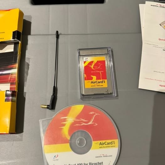 Vintage Metricom Ricochet Wireless AirCard - Early Mobile Internet History (Rare)
