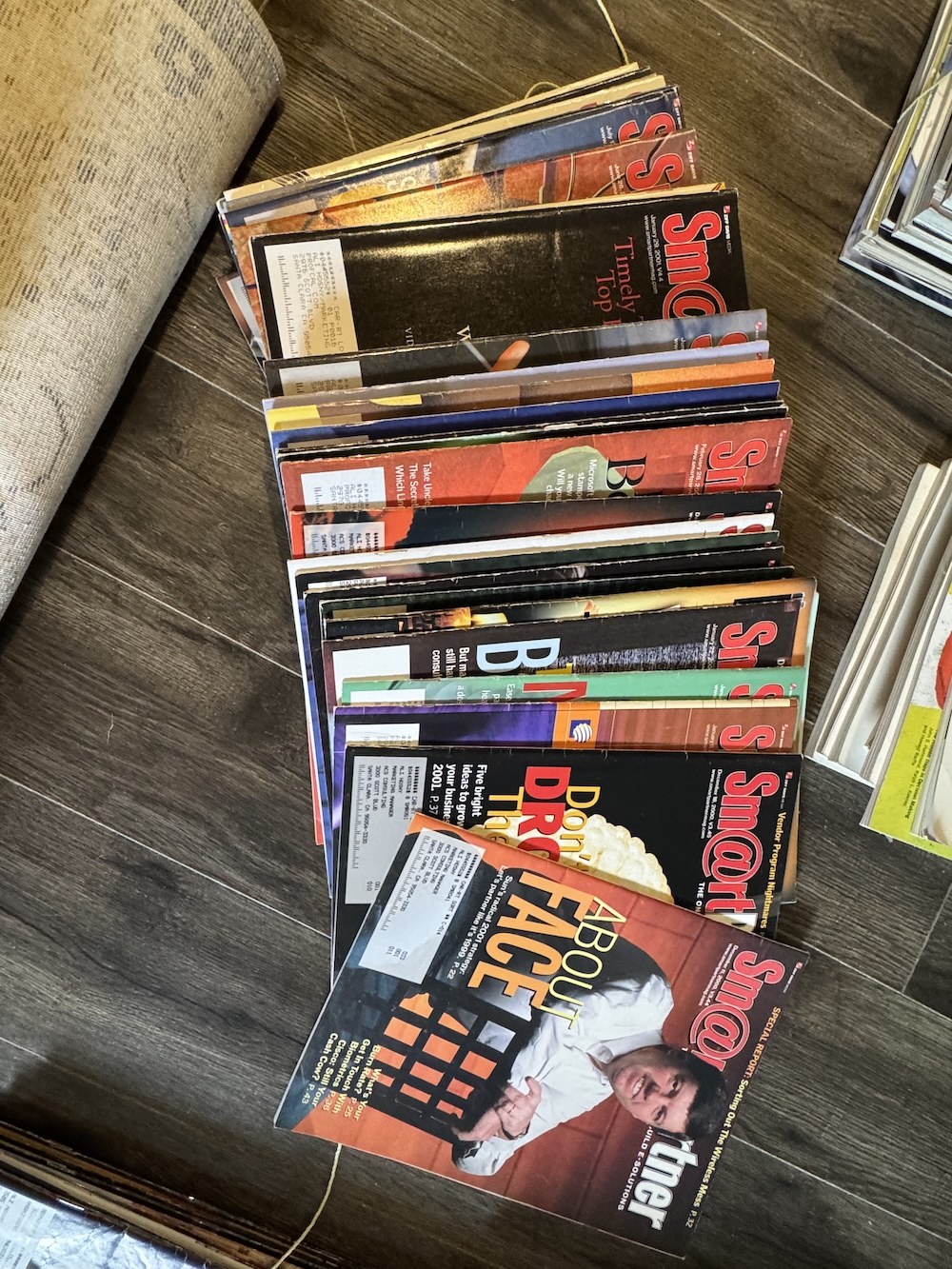A collection of tech & Business Magazines from 1999, 2000, 2001, 2002 (Bundle D)