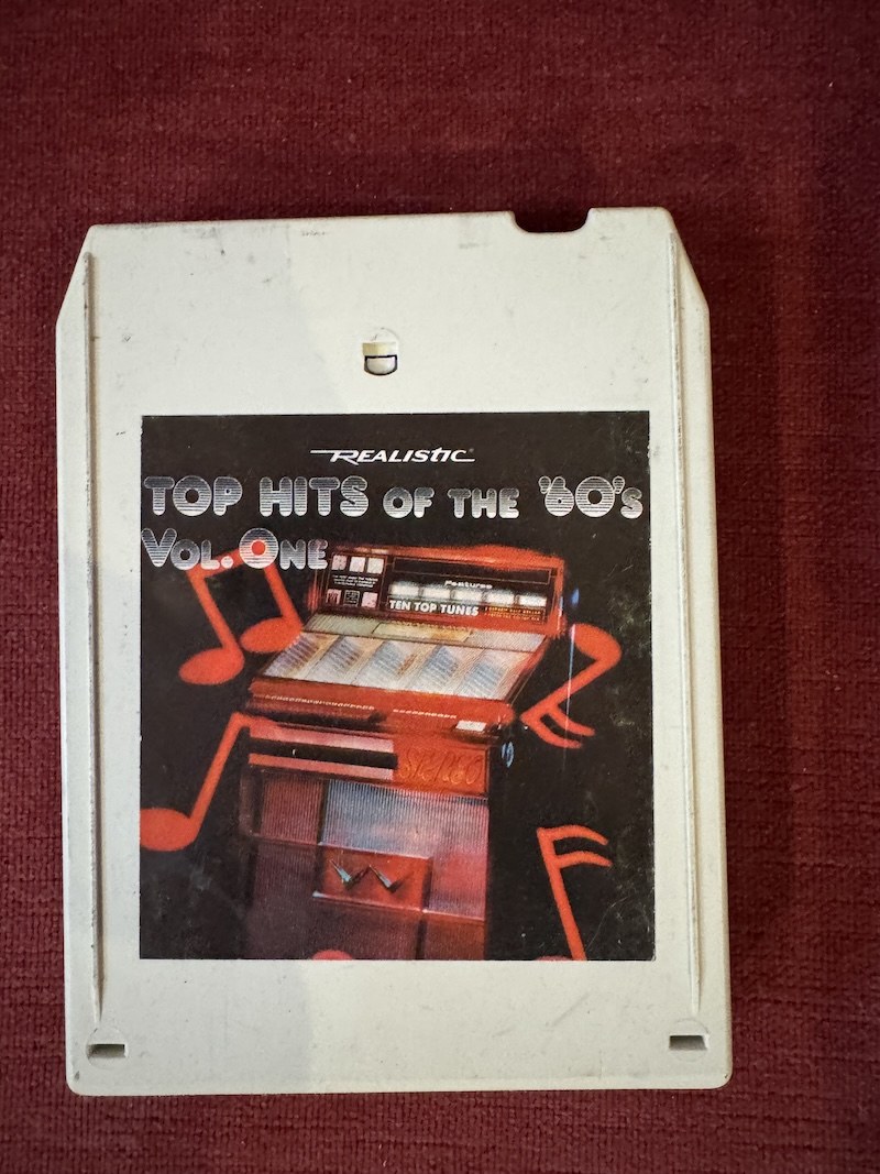 🎵 TOP HITS OF THE '60s (Realistic / Radio Shack) - Vintage 8-Track Tape 